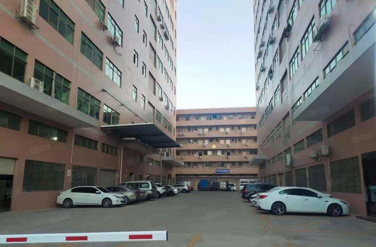 厦岗社区新出楼上860平低价厂房出租，消防证件齐全可环评
