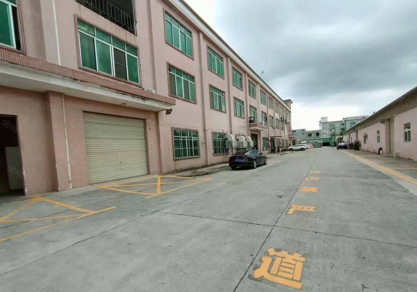 常平桥沥工业区新出楼上1400平米带装修，空地大，工业用地