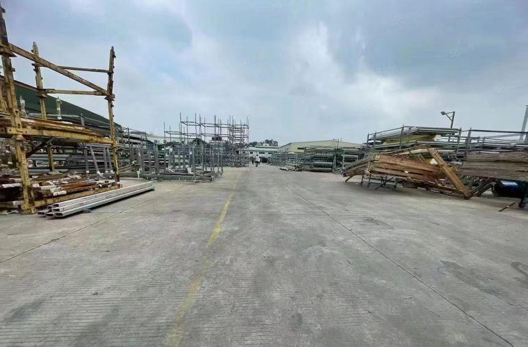 谢岗靠路边单一层钢构小独院厂房出租3000平空地大3000平