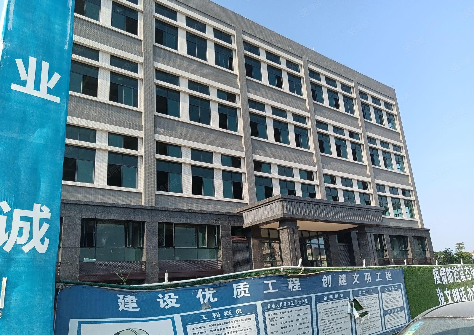惠城区仍镇独门独院原房东红本全新厂房直租（可以包租）