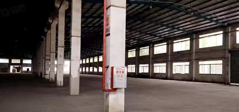 临深大型物流仓库带卸货平台 超大空地  砖墙到顶厂房出租