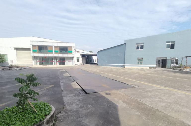 秋长新塘工业区原房东独院钢构厂房低价出租