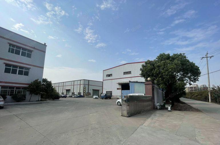 博罗县龙溪镇10米高6000平单一层钢结构厂房出租仓库出租