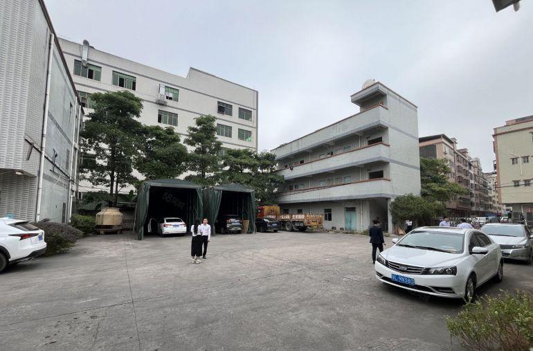 新出独院！园洲3600平钢结构厂房仓库出租空地大可分1000