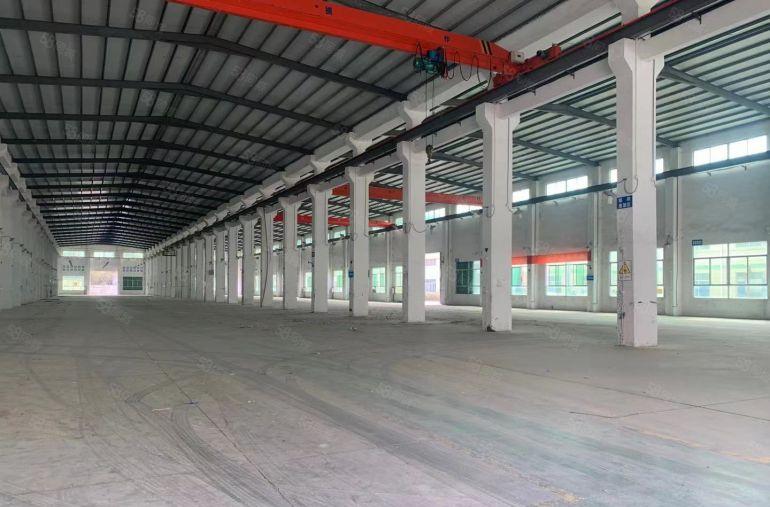 10块！博罗新出滴水9米钢结构厂房3000平出租园区配套齐全