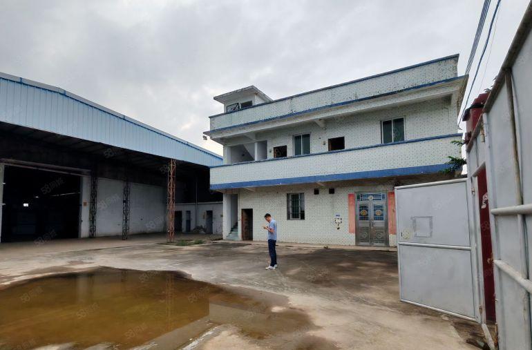 园洲镇独院原房东单一层厂房2300平米，宿舍500平米出租