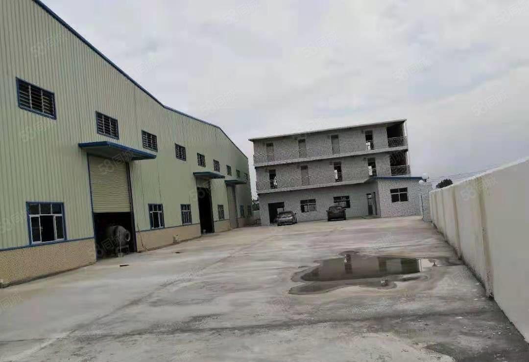 园洲镇独院原房东位置很好，单一层厂房3500平方出租，带牛角