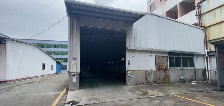 寮步低价厂房出租单一层钢结构7.5米高度1200平方空地大