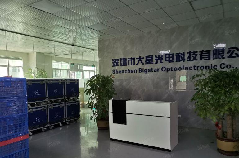 福永桥头工业区新出楼上豪华装修600平米出租