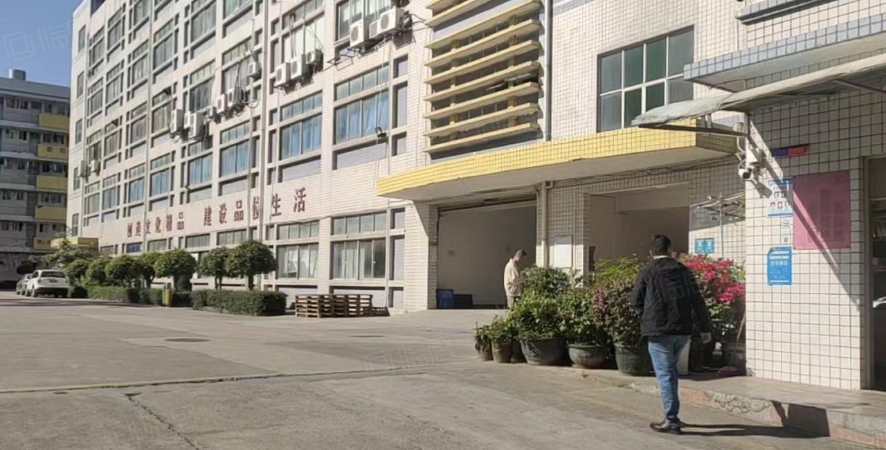 福永107国道边楼上现成装修5000平方厂房仓库出租可以分租
