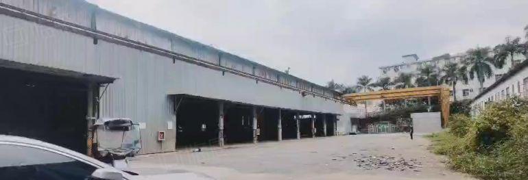 独门独院1万平2千平起可分租空地开阔大型货车出入无忧