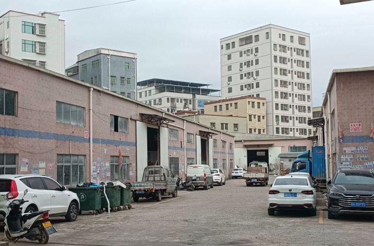 惠阳新圩主干道边原房东红本钢结构厂房2100平招租