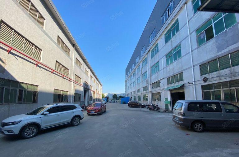 龙溪镇工业园内标准厂房八米高带行车一楼2000平方低价出租