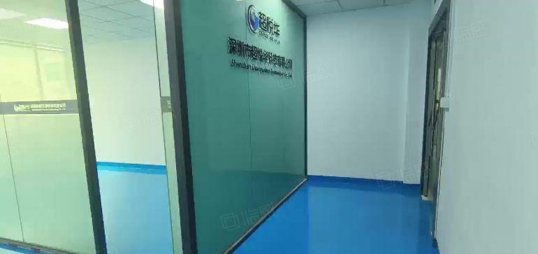 龙华地铁口精装修500平厂房出租，水电齐全带部分无尘车间