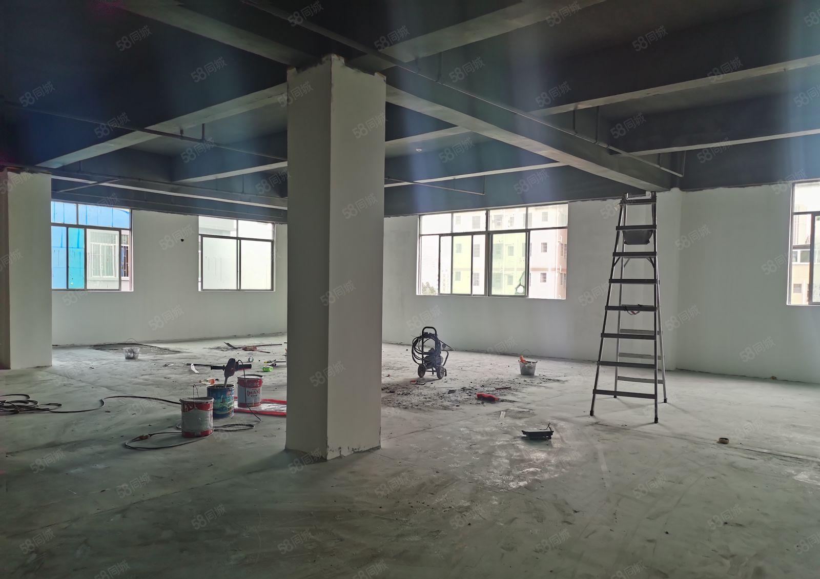 岗头地铁站135平起租办公仓库厂房出租，已隔好，实用高