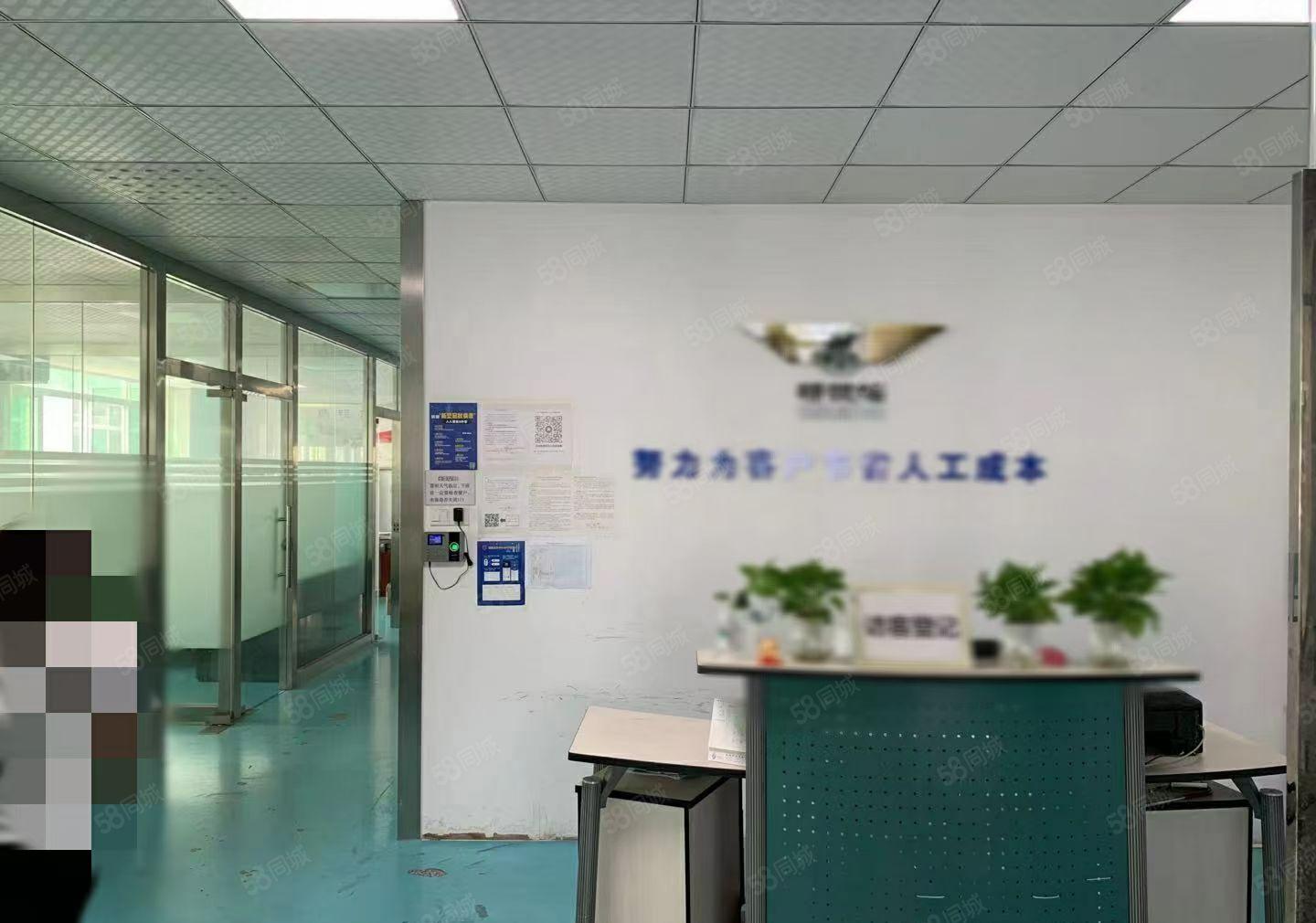 平湖富民二楼1200平方带办公室装修厂房出租