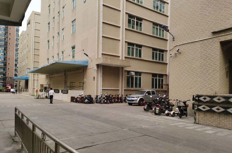 环境优美横岗荷坳工业园一楼2000平独院带卸货平台厂仓库出租