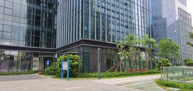 医疗研发办公基地单层1400平地铁口全景落地窗开发商直租！
