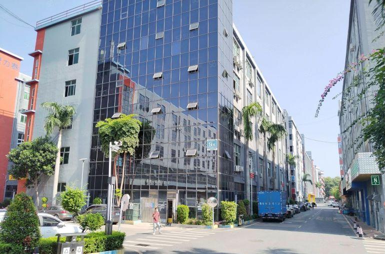 横岗原房东工业园独栋5000平带装修实际面积厂房出租 可分租