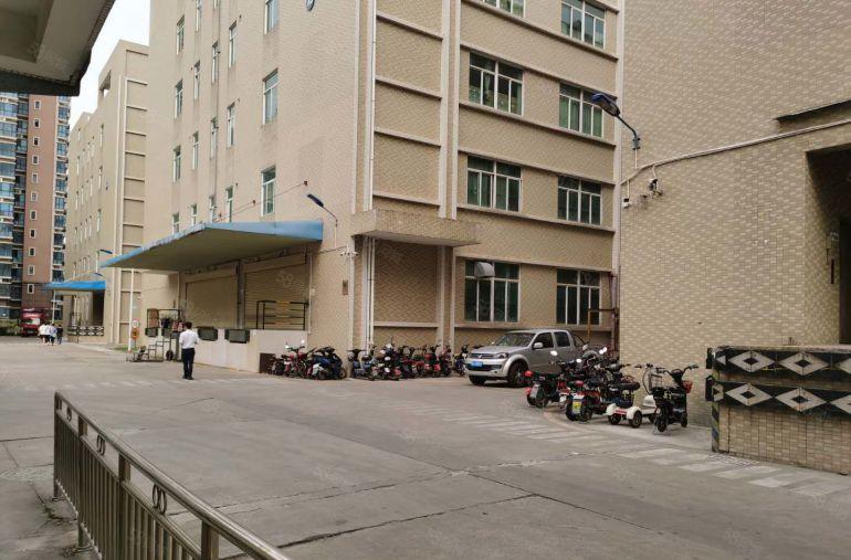 环境优美横岗荷坳工业园一楼2000平独院带卸货平台厂仓库出租