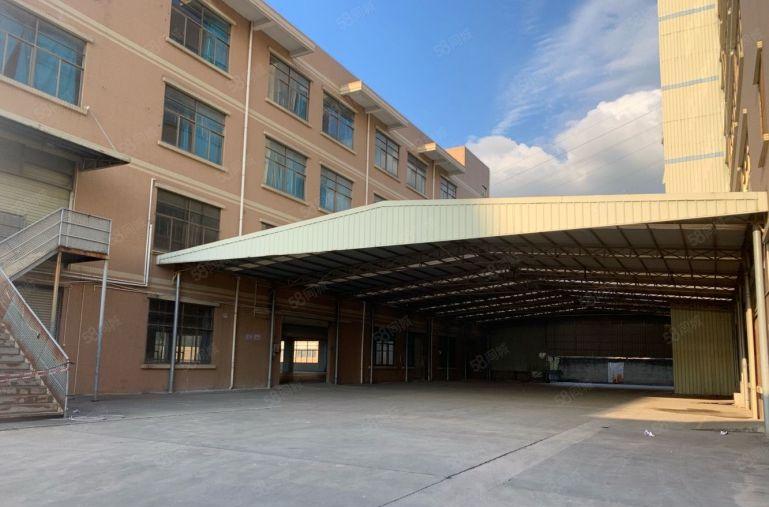 横岗六约工业园区原房东红本2楼3500平方带装修水电齐可分租