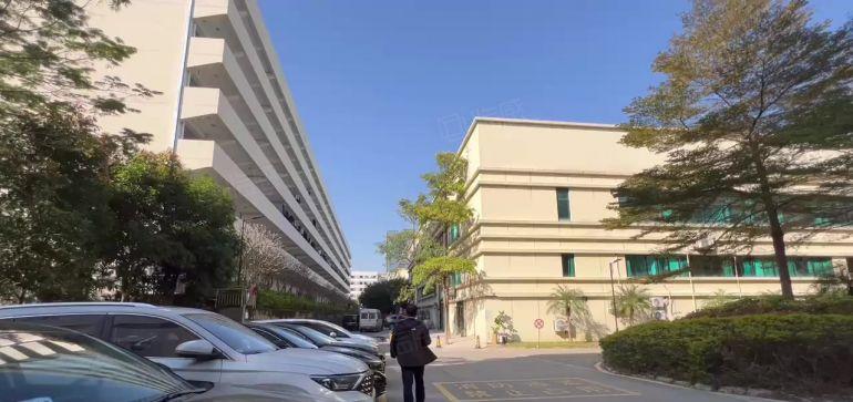 布吉李朗业主花园式工业园独栋厂房一楼580平分租形象好空地大