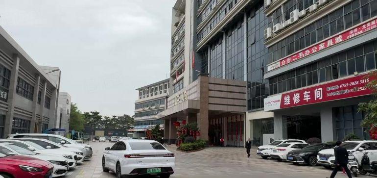 李朗国际珠宝产业园附近新出楼上精装办公室厂房仓库2800平