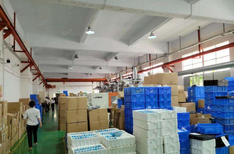 公明蒋石正规工业园标准厂房一楼1500平带行车，可装峰谷表