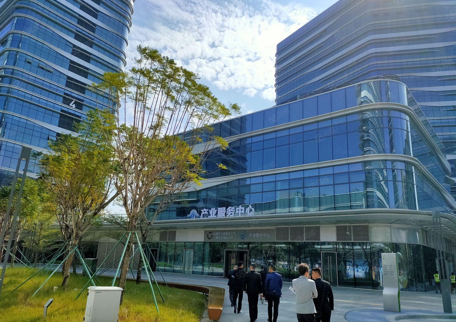 光明甲子塘3万平高新研发厂房办公出租1000平起租 ，有补贴