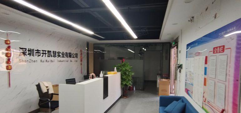 坪山竹坑原房东大型科技园3楼500平带装修办公仓库厂房出租