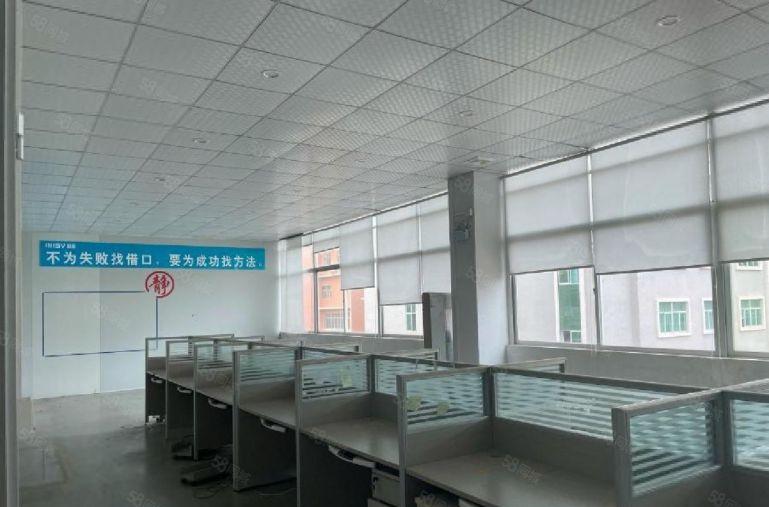 坪山大工业区楼上1000平现成装修办公室仓库厂房低价出租