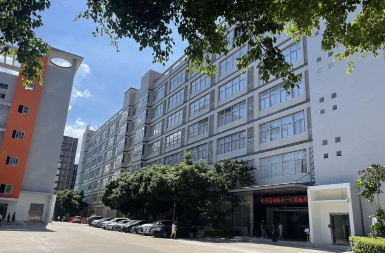 清盘特价坪山原房东独栋楼上2000平方带装修厂房仓库低价出租