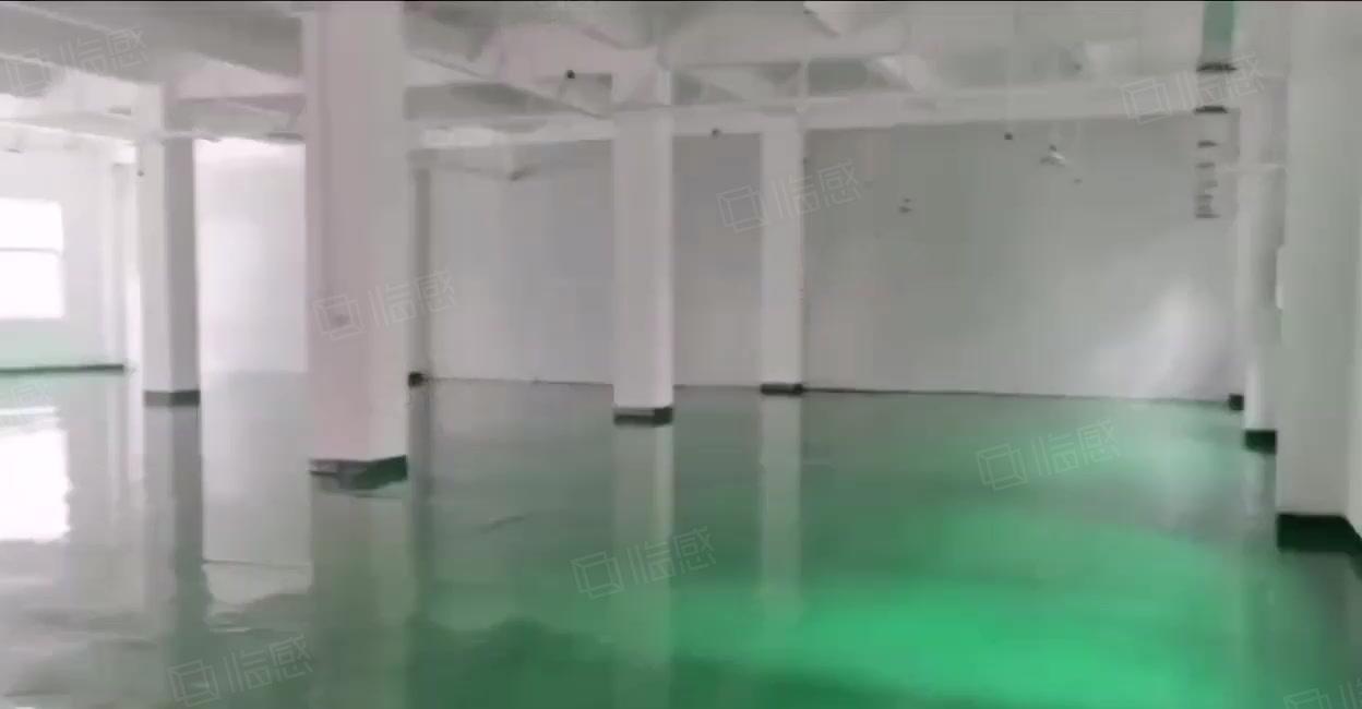 龙华观澜科技园一楼850平厂房仓库出租带精装全新坪漆可分租