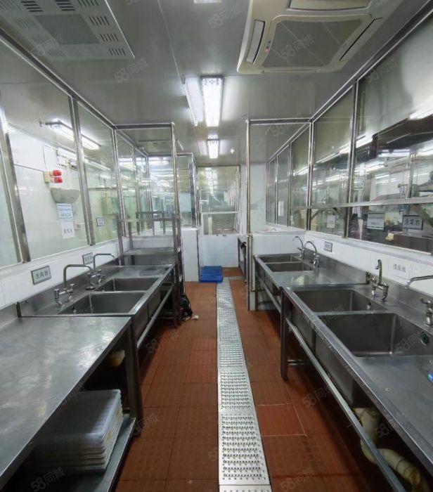 蛇口东角头双地铁口 一楼500平现成中央厨房仓储配送店直租